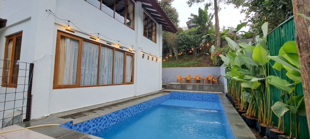 Villa Azalea Bandung Lembang Private Pool